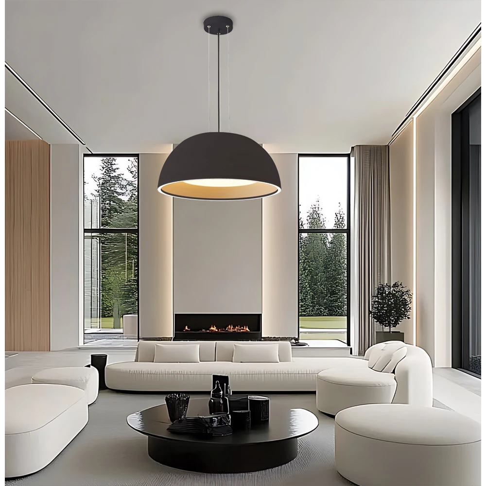 LED Μονόφωτο Φωτιστικό Μαύρο 50W Dimmable 3000K Alensa Viokef