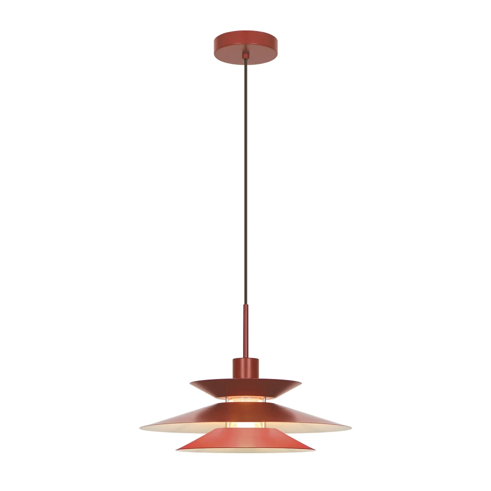 LED Μονόφωτο Φωτιστικό 1 x E27 Κόκκινο Stevi Viokef