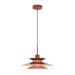 LED Μονόφωτο Φωτιστικό 1 x E27 Κόκκινο Stevi Viokef