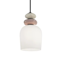 LED Μονόφωτο Φωτιστικό Λευκό 1 x E14 Hilda Viokef