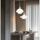 LED Μονόφωτο Φωτιστικό Λευκό 1 x E27 Frosty Viokef
