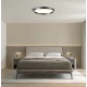 LED Οροφής Μαύρο D:400 39W 3000K/4000K Dimmable Lorissa - Viokef