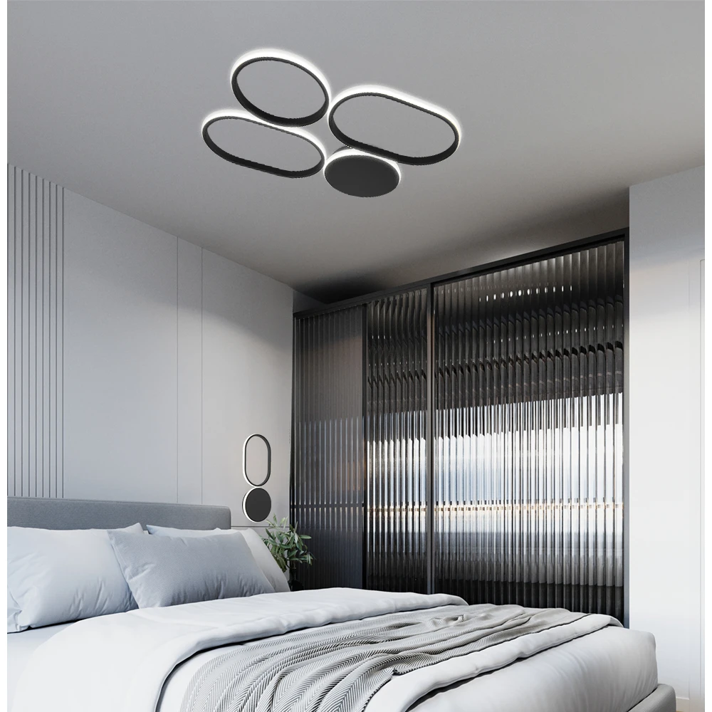 LED Οροφής Μαύρο 40W 3000K L:580 Non-Dimmable Victor - Viokef
