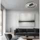 LED Οροφής Μαύρο 29W 3000K L:415 Non-Dimmable Malvina - Viokef