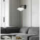 Απλίκα Λευκή Από Γυαλί Και Μέταλλο 1xG9 Elsa - Viokef
