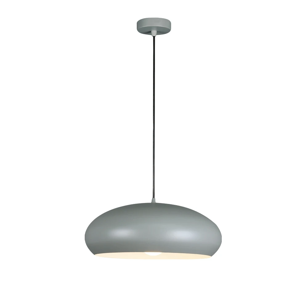 LED Μονόφωτο Φωτιστικό 1 x E27 Γκρι Cozy Viokef