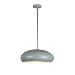 LED Μονόφωτο Φωτιστικό 1 x E27 Γκρι Cozy Viokef