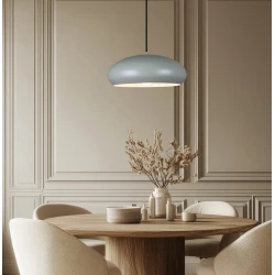 LED Μονόφωτο Φωτιστικό 1 x E27 Γκρι Cozy Viokef