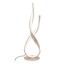 LED Φωτιστικό Επιτραπέζιο Μπεζ Non-Dimmable 21W Ribbon Viokef