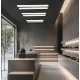 LED Φωτιστικό Οροφής 36W Σε Άσπρο Χρώμα Lenora VIOKEF