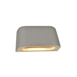 Φωτιστικό Τοίχου Γκρι LED 9W IP65 CRI 93 Krabi
