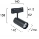 Σποτ Track Λευκό 21W 2CCT Magnetic (dimmable) VIOKEF