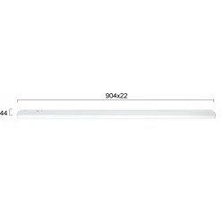 Linear L:900 Λευκό 2CCT Magnetic (dimmable) - VIOKEF