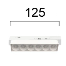 Linear Antiglare White L:130 2 CCT Magnetic (dimmable) - VIOKEF
