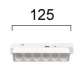 Linear Antiglare White L:130 2 CCT Magnetic (dimmable) - VIOKEF