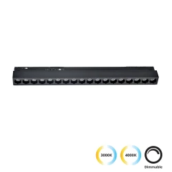 Linear Antiglare L:328 2 CCT Magnetic (dimmable) - VIOKEF