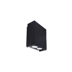 LED Απλίκα Σε Μαύρο Χρώμα 10W 3000K 2/W Sylvio - Viokef