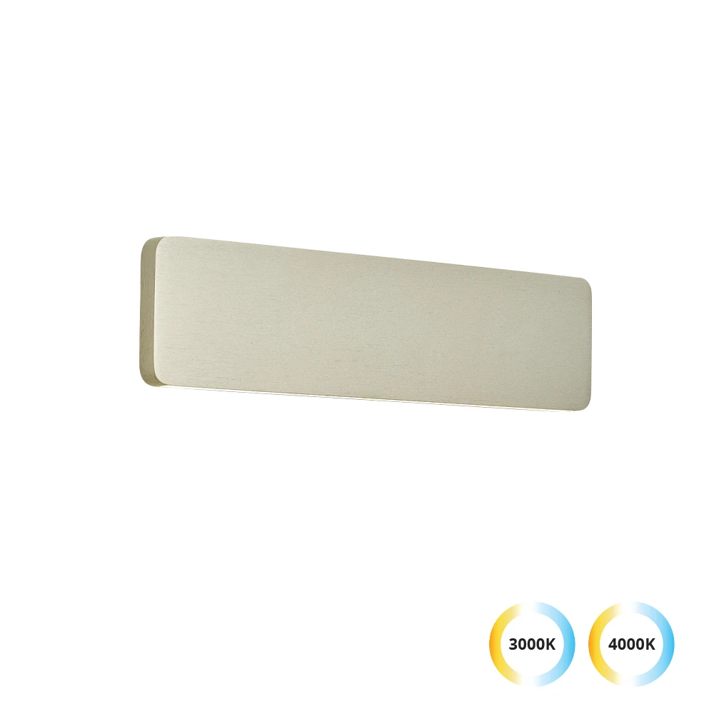Φωτιστικό Τοίχου Σαμπανιζέ 3000K/4000K with CCT Kelda VIOKEF