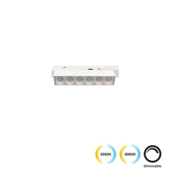 Linear Antiglare White L:130 2 CCT Magnetic (dimmable) - VIOKEF