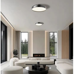 LED Οροφής Μαύρο 60W 3000K Non-Dimmable Alensa - Viokef
