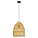 Κρεμαστό Φωτιστικό Από Rattan Ø30cm 1x E27 70W max ANTEO - Viokef