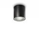 Σποτ Οροφής Εξωτερικού Χώρου GU10 σε Μαύρο Χρώμα Gun pl1 - IDEAL LUX