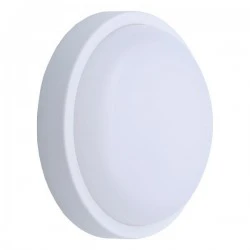 ΦΩΤΙΣΤΙΚΟ ΤΟΙΧΟΥ ΣΤΡΟΓΓΥΛΟ LED 18W Φ200X55 6500K IP54 ΛΕΥΚΟ PLUS ARTE ILLUMINA