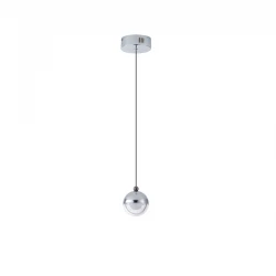ΦΩΤΙΣΤΙΚΟ ΚΡΕΜΑΣΤΟ ΑΛΟΥΜΙΝΙΟ LED 6W 3000Κ Φ10 ΑΣΗΜΙ ARTE ILLUMINA MELANIE