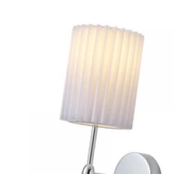 ΑΠΛΙΚΑ ΤΟΙΧΟΥ ΥΦΑΣΜΑ 1XE14 Max 15W 180Χ130Χ400mm ΛΕΥΚΟ ARTE ILLUMINA VELI