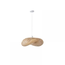 ΦΩΤΙΣΤΙΚΟ ΚΡΕΜΑΣΤΟ BAMBOO 1XE27 MAX15W 430X430X220mm ARTE ILLUMINA LAGOON