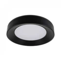 ΠΛΑΦΟΝΙΕΡΑ ΜΕΤΑΛΛΙΚΗ 40W 2262Lm 3000K 500x500x100mm ΜΑΥΡΟ ARTE ILLUMINA UPON