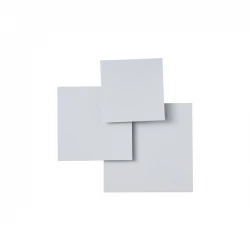 ΦΩΤΙΣΤΙΚΟ TOIXOY LED 16W 1400Lm 3000Κ 450X440mm ΛΕΥΚΟ ARTE ILLUMINA THALIA