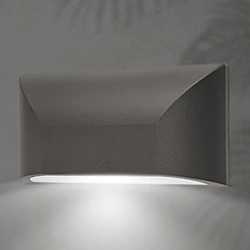 ΑΠΛΙΚΑ ΤΟΙΧΟΥ LED SLIM 6W IP65 220-240V 4000K 220X51X113mm ΓΡΑΦΙΤΗΣ PRO ARTE ILLUMINA
