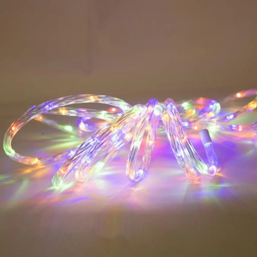 ΦΩΤΟΣΩΛΗΝΑ SMD LED 10m, ΜΟΝΟΚΑΝΑΛΗ ME 8 ΠΡΟΓΡΑΜΜΑ & ΜΝΗΜΗ, ΠΟΛΥΧΡΩΜΟ 20 LED/m IP44