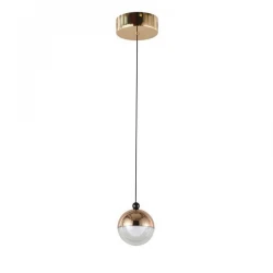ΦΩΤΙΣΤΙΚΟ ΚΡΕΜΑΣΤΟ ΑΛΟΥΜΙΝΙΟ LED 6W 3000Κ Φ10 ΧΡΥΣΟ ARTE ILLUMINA MELANIE