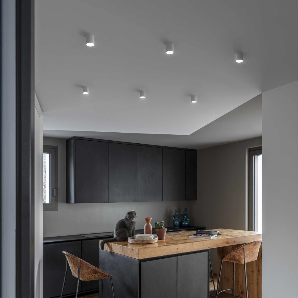 Φωτιστικό Σποτ Οροφής LED 4W 3000K Λευκο Dot pl round - IDEAL LUX