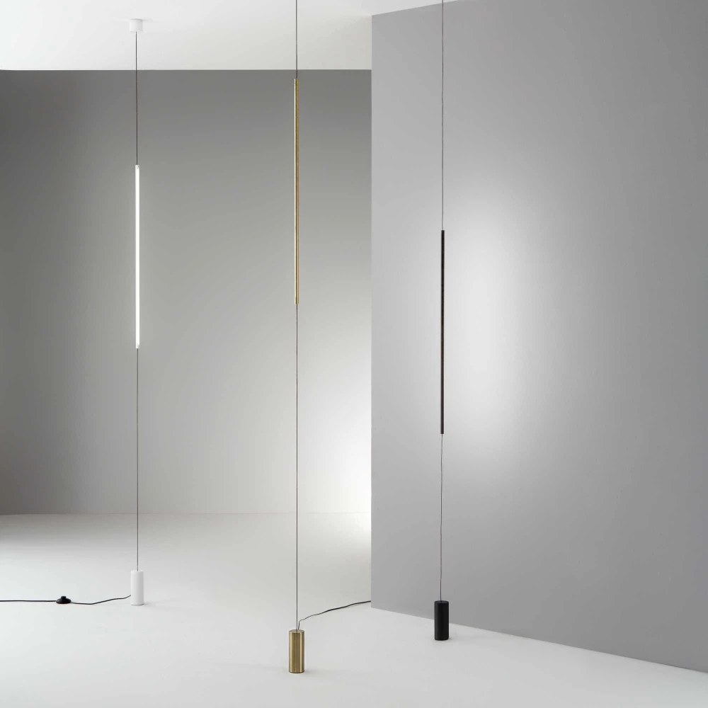 Φωτιστικό Δαπέδου Υ704xΜ6εκ LED σε Μαύρο Χρώμα Filo pt IDEAL LUX