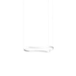 Κρεμαστό Φωτιστικό Λευκό LED Waves-1 sp L942 x H2093 x P451 mm IDEAL LUX