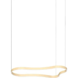 Κρεμαστό Φωτιστικό Χρυσό LED Waves-2 sp L1254 x H2093 x P662,5 mm IDEAL LUX