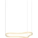Κρεμαστό Φωτιστικό Χρυσό LED Waves-2 sp L1254 x H2093 x P662,5 mm IDEAL LUX