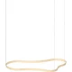 Κρεμαστό Φωτιστικό Χρυσό LED Waves-3 sp L1556 x H2093 x P870 mm IDEAL LUX