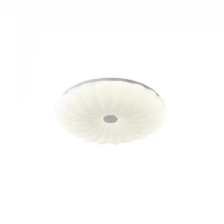 ΠΛΑΦΟΝΙΕΡΑ ΠΛΑΣΤΙΚΗ LED 60W 4680Lm 3CCT(3000-4000-6000K) Φ480x75mm ΛΕΥΚΟ ARTE ILLUMINA MOTIVO