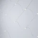 Κουρτίνα Δίχτυ 150 Mini LED 2x2.5m Επεκτεινόμενη Με Διάφανο Καλώδιο Θερμό Λευκό IP44  Magic Christmas