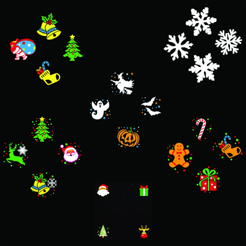 ΠΡΟΤΖΕΚΤΟΡΑΣ LASER ΜΕ ΠΡΟΓΡΑΜΜΑ ΚΑΙ 6 ΚΑΡΤΕΣ ΕΓΧΡΩΜΑ ΣΧΕΔΙΑ IP44