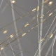 ΑΣΤΕΡΙ ΦΩΤΙΖΟΜΕΝΟ 50cm, 160 LED, 4,5V ΜΕΤΑΣΧΗΜΑΤΙΣΤΗ, TIMER, ΑΣΗΜΙ ΜΕΤΑΛΛΙΚΟΣ ΣΚΕΛΕΤΟΣ, ΑΣΗΜΙ ΧΑΛΚΙΝΟ ΚΑΛΩΔΙΟ, ΘΕΡΜΟ ΛΕΥΚΟ LED, ΠΡΟΕΚΤΑΣΗ ΠΑΡΟΧΗΣ 5m, IP44