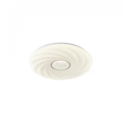 ΠΛΑΦΟΝΙΕΡΑ ΠΛΑΣΤΙΚΗ LED 60W 5580Lm 3000K 3CCT 3000-4000-6500K Φ480x75mm ΛΕΥΚΟ ARTE ILLUMINA TRIANO