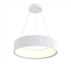 ΦΩΤΙΣΤΙΚΟ ΚΡΕΜΑΣΤΟ ΜΕΤΑΛΛΟ LED 30W 2262Lm 3000K ΛΕΥΚΟ Φ470mm ARTE ILLUMINA HALLO