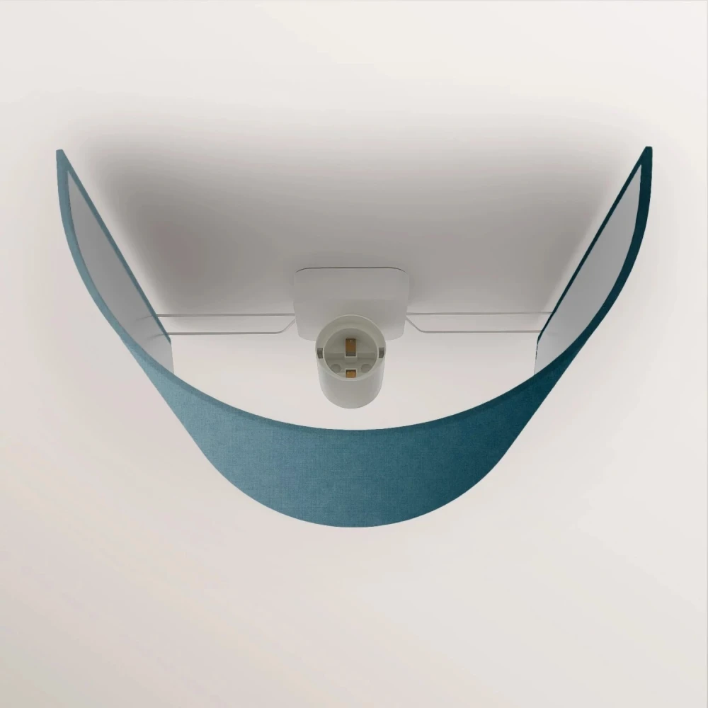 Απλίκα Βεντούλα με καπέλο από ύφασμα Γαλάζιο Creative Cables