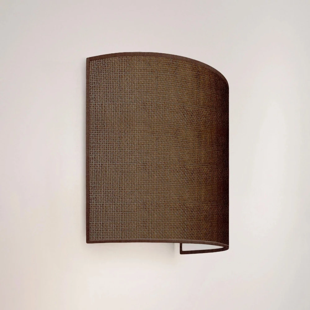 Απλίκα Βεντούλα με καπέλο από ύφασμα Καφέ Creative Cables