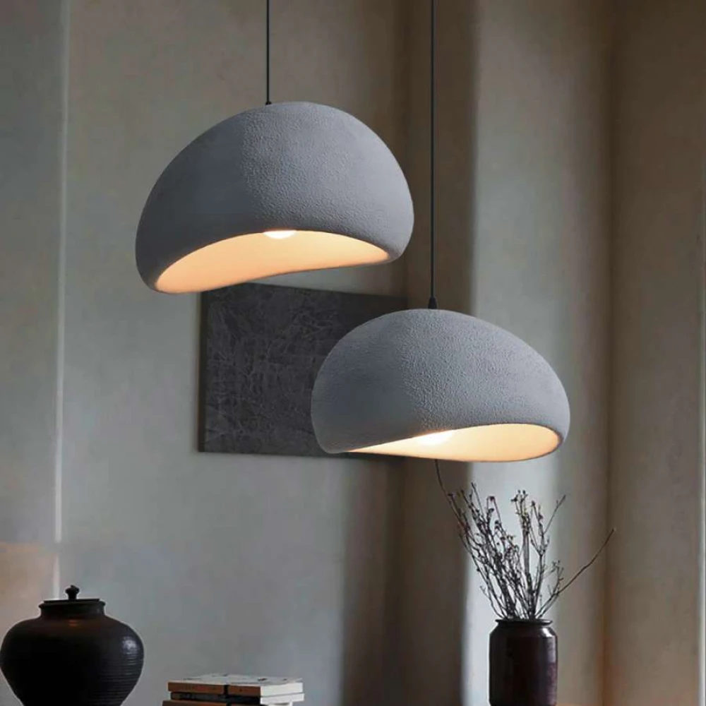 Ρυθμιζόμενο Κρεμαστό Φωτιστικό Γκρι με Ντουί E27 30x30x17εκ Atman